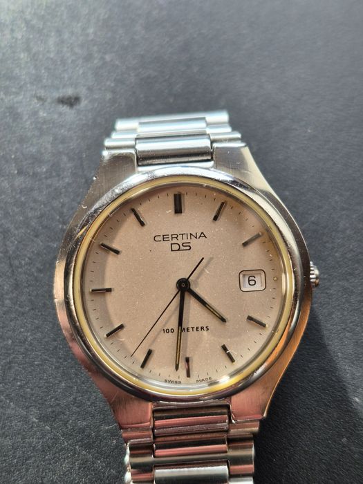 Zegarek Certina po serwisie w ładnym stanie