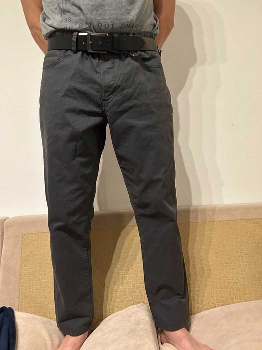 Новые брюки F&F р 38/30, с ремнем,