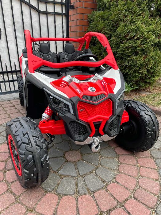 Auto Na Akumulator Buggy Can-am RS PILOT RADIO Pompowane koła Samochód