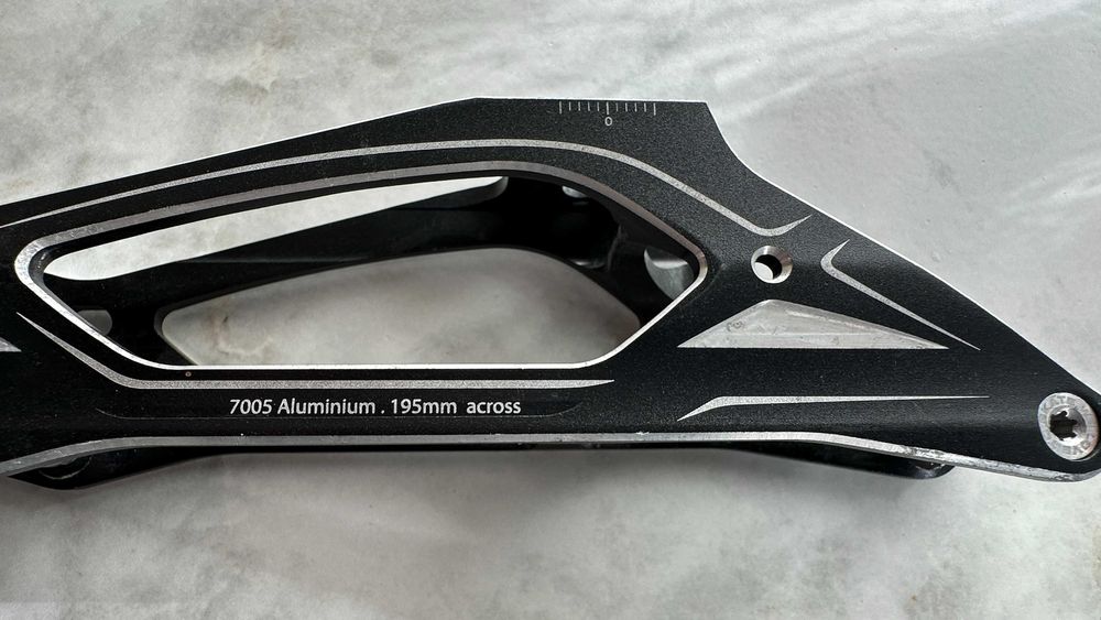 Chassi patinagem velocidade Powerslide 3*125mm