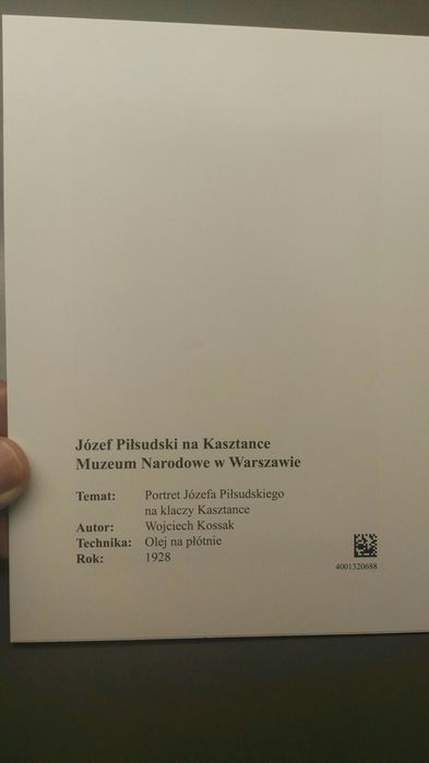 Obraz Józef Piłsudski na Kasztance autor Wojciech Kossak