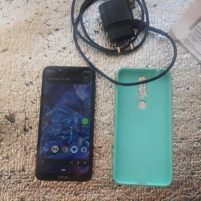 Мобільний телефон Nokia 5.1 Plus 3/32GB TA-1105 Black