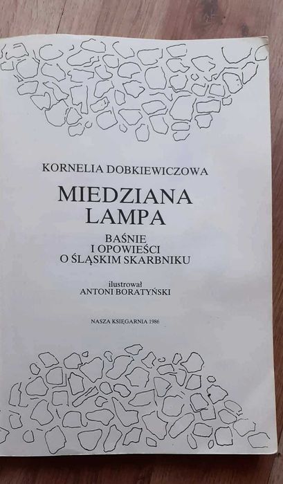 Miedziana lampa .