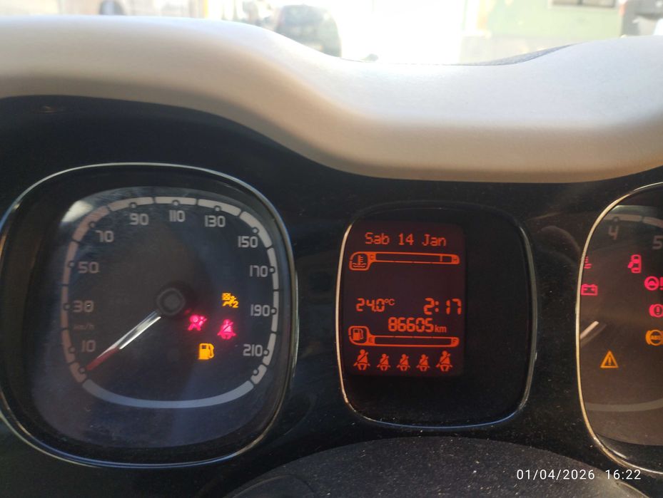 Fiat Panda 1.2 gasolina poucos kms