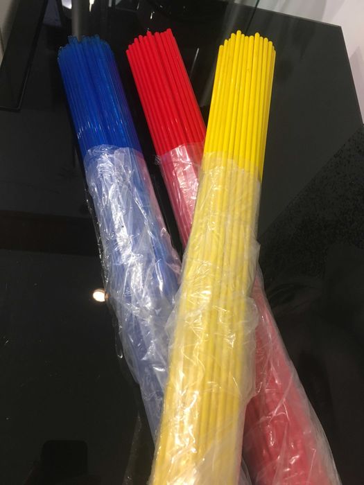 Varetas em vidro de murano várias cores