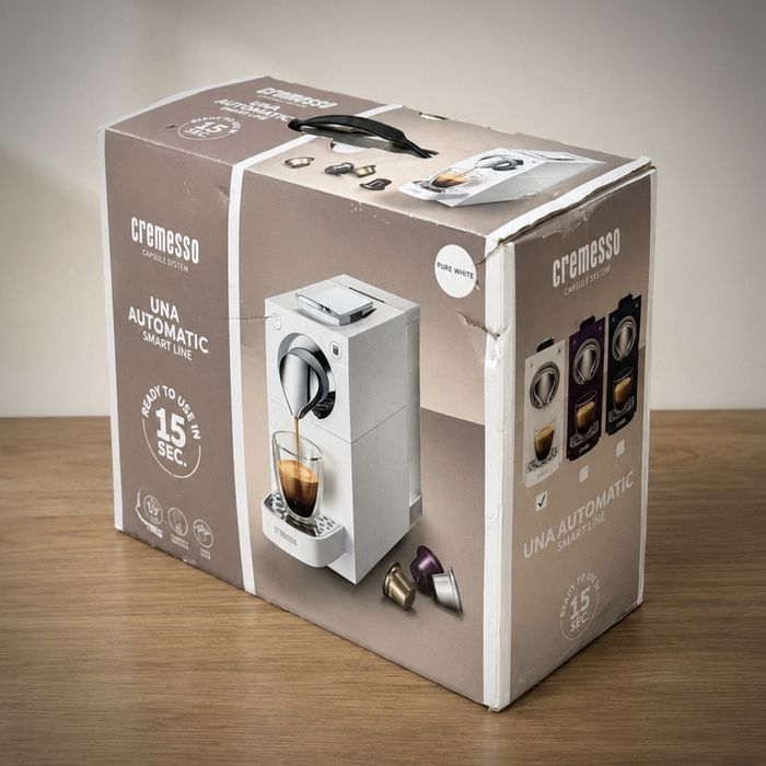 Нова капсульна кавоварка Cremesso UNA Automatic Smart Line