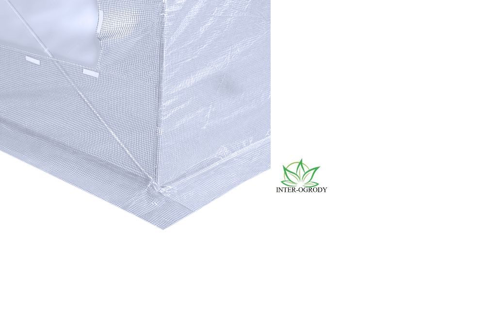 TUNEL FOLIOWY 2x3m. CM (6 M2) szklarnia, Biały