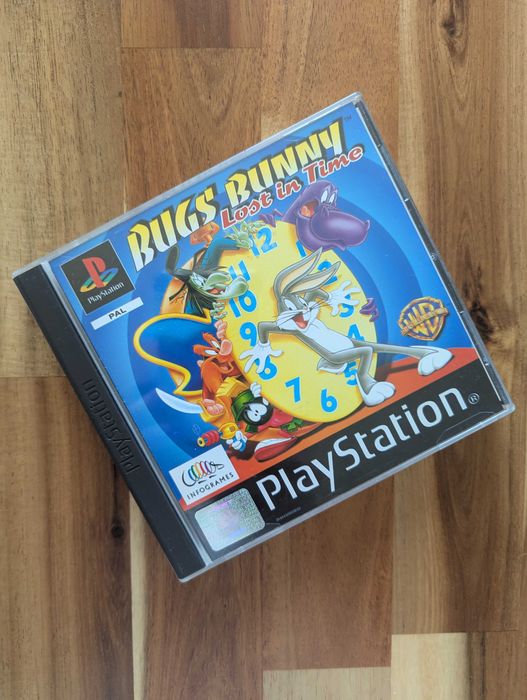 Bugs Bunny Lost in Time PS1 PlayStation 1 CIB Wydanie Premierowe