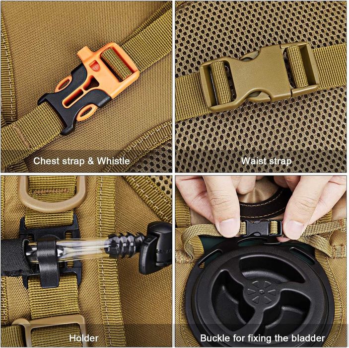 Plecak turystyczny G4Free 22L z aktualizacją pęcherza wodnego 3L