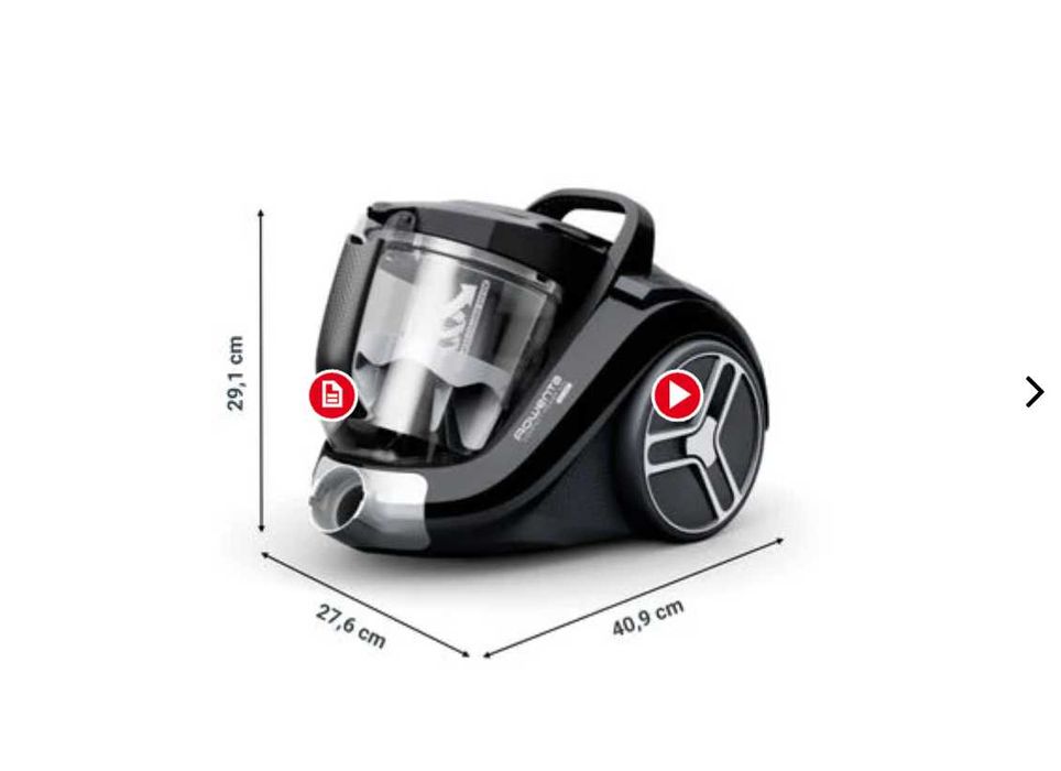 Aspirador rowenta XXL s/ saco