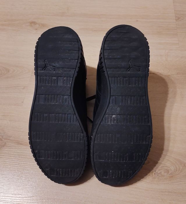 Buty damskie z kostkę, sneakersy / Puma Carina Mid 2.0, skóra