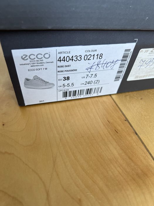 Кеди Ecco 38 розмір