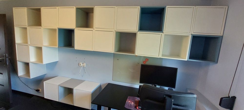 IKEA EKET Szafki Modułowe Zestaw Regał Półki Na Ścianę 26 szt.
