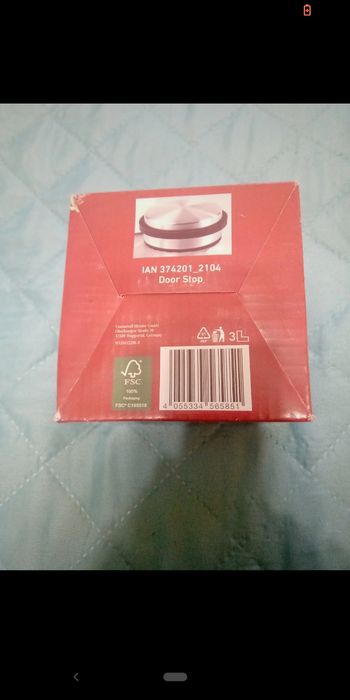 Stoper do drzwi stalowy