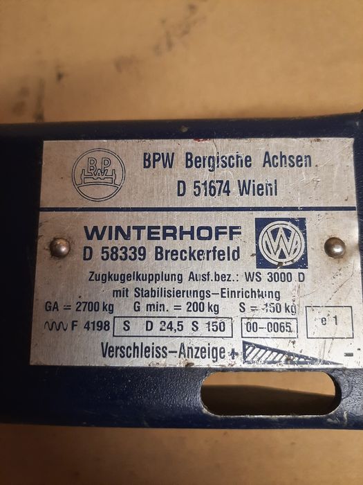 Zaczep Winterhoff 3000