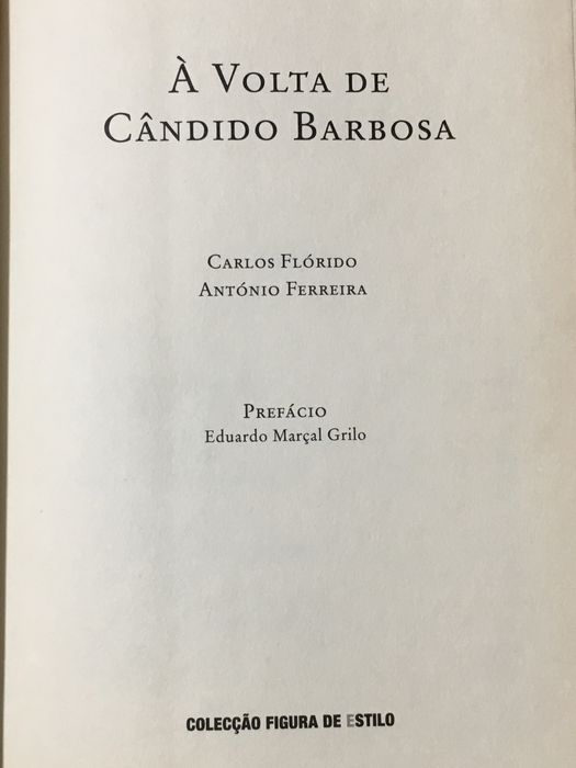À volta de Cândido Barbosa