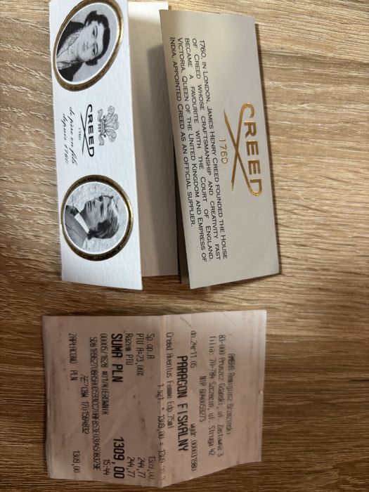 Creed aventus  perfumy