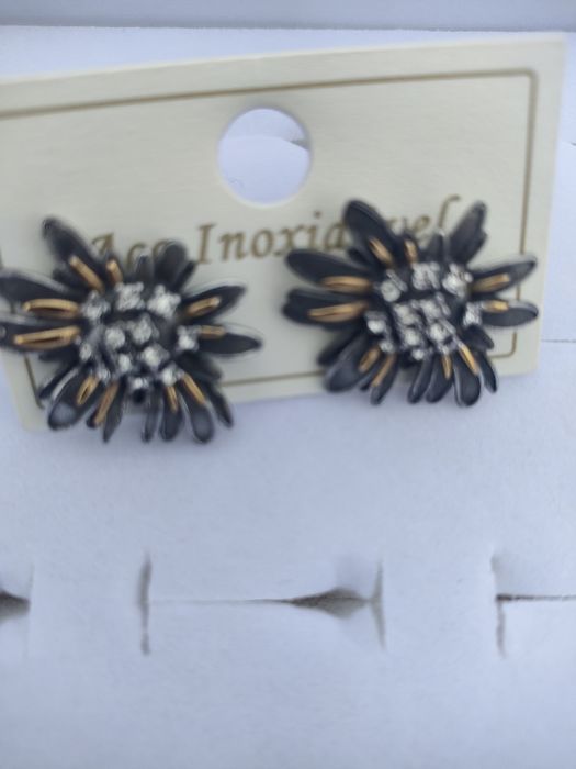 Brincos em aço inoxidável