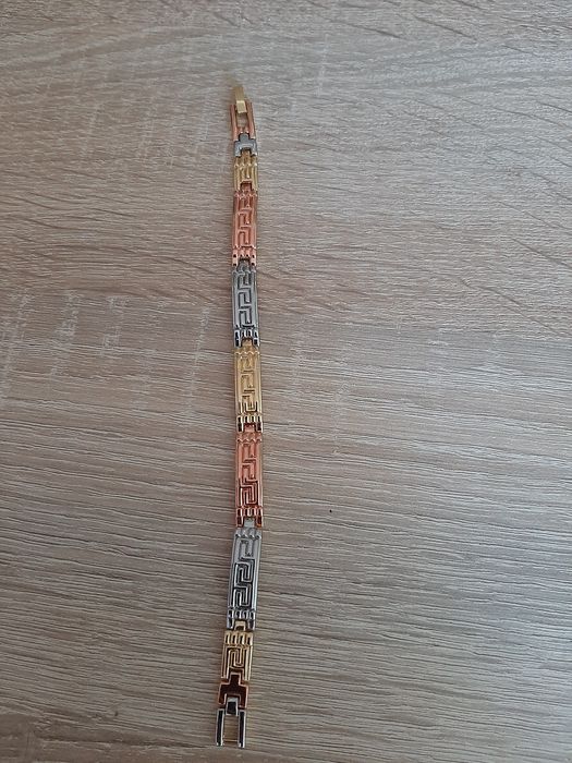 Bransoletka damska imitacja złota