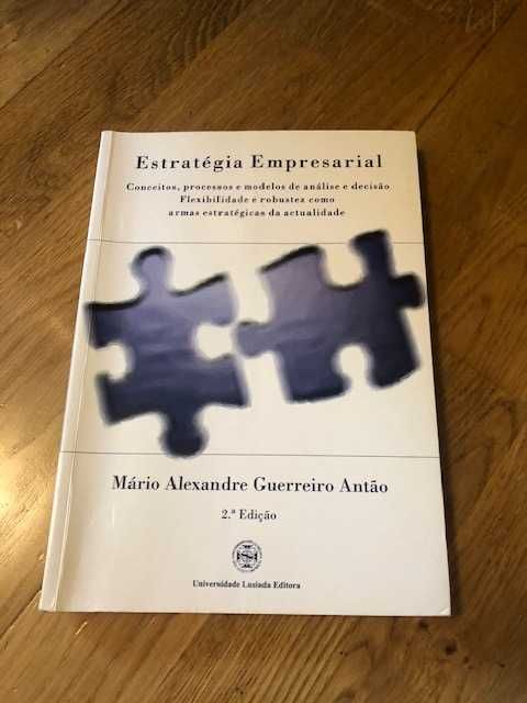Livro Estratégia Empresarial de Mario Alexandre Guerreiro Antão