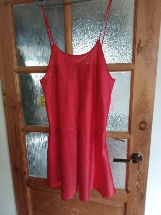 Koszulka nocna damska satynowa roz. L/XXL