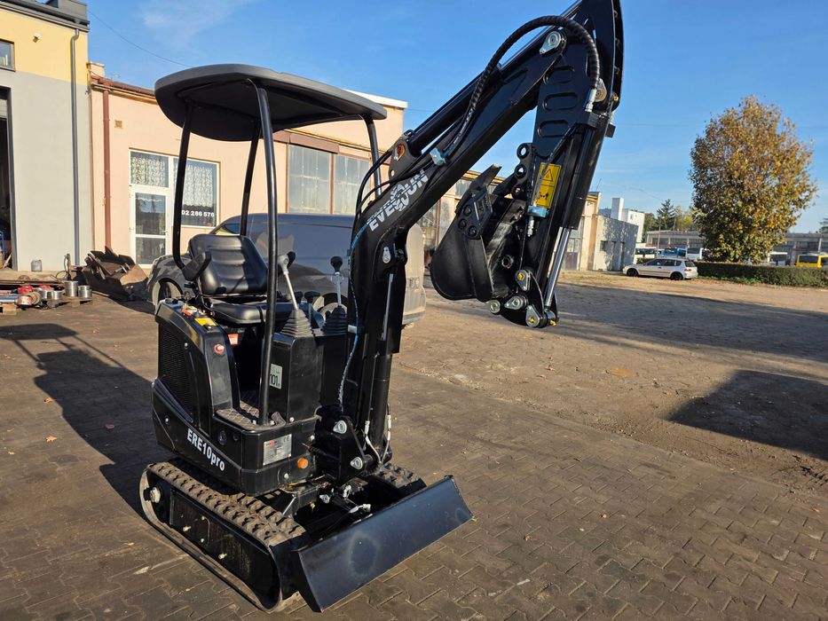 minikoparka everun ere10 pro mini koparka kopareczka jcb neuson bobcat
