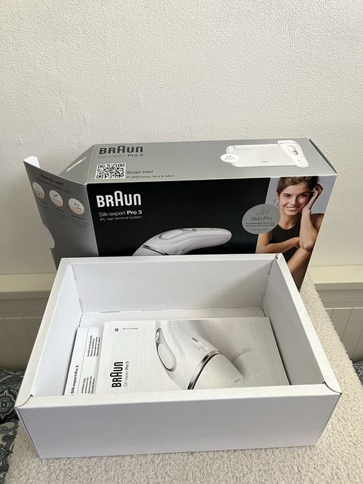 Depiladora a Laser Silk-expert Pro 3 IPL (Branco) - BRAUN