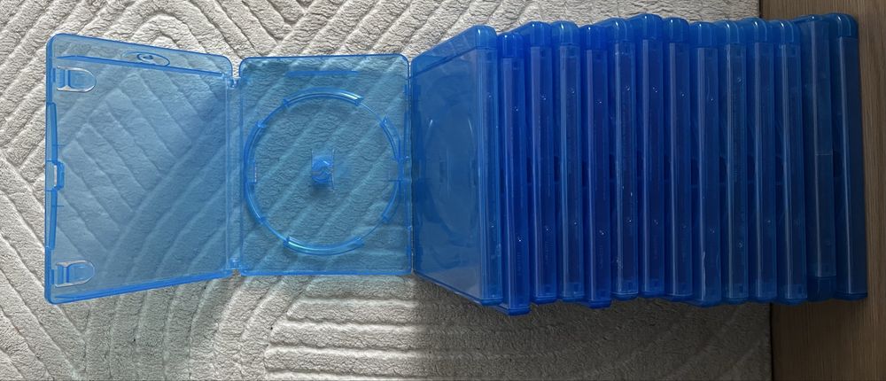 Puste pudełka blu-ray rozmiar 12 mm
