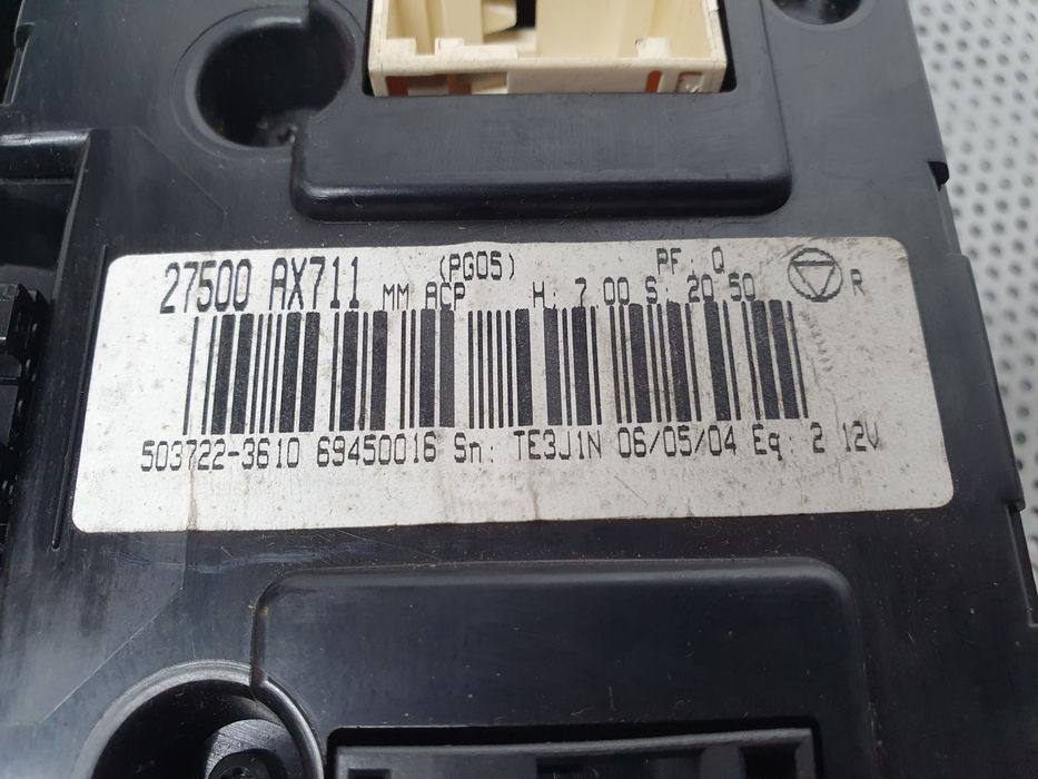 Comando chauffage / sofagem NISSAN Micra III (K12)