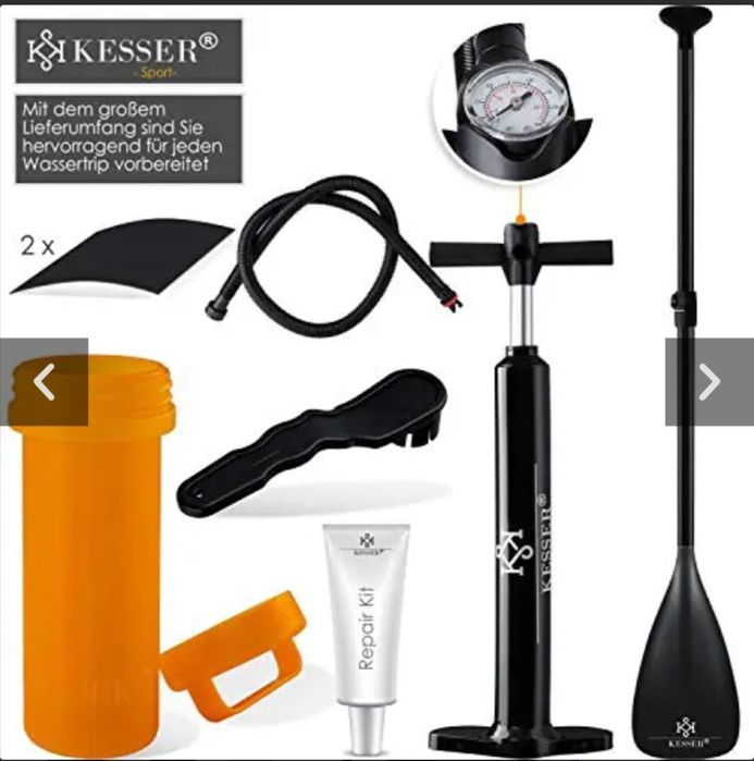 DESKA SUP  305CM Pompowania PLECAK