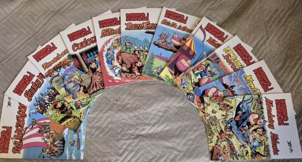 Kajko i Kokosz, Janusz Christa,  komiksy 11szt, komplet idealny stan
