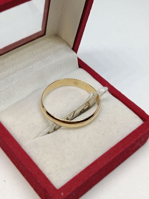 Złota obrączka nowa rozmiar 29, złoto próby 585