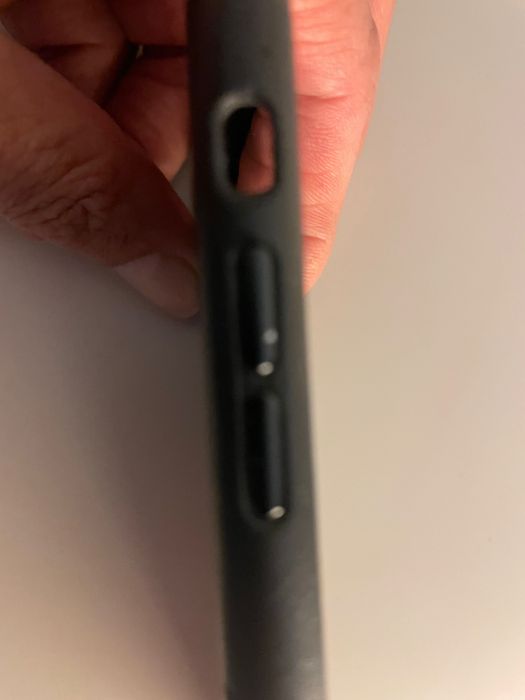 Capa preta da Apple e película da Panzer Glass para Iphone 8. Novos.