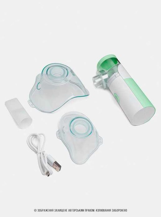 Небулайзер інгалятор на батарейках маленький портативний юсб ингалятор