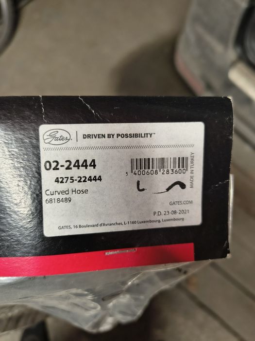 Przewody układu chłodzenia Opel Astra G