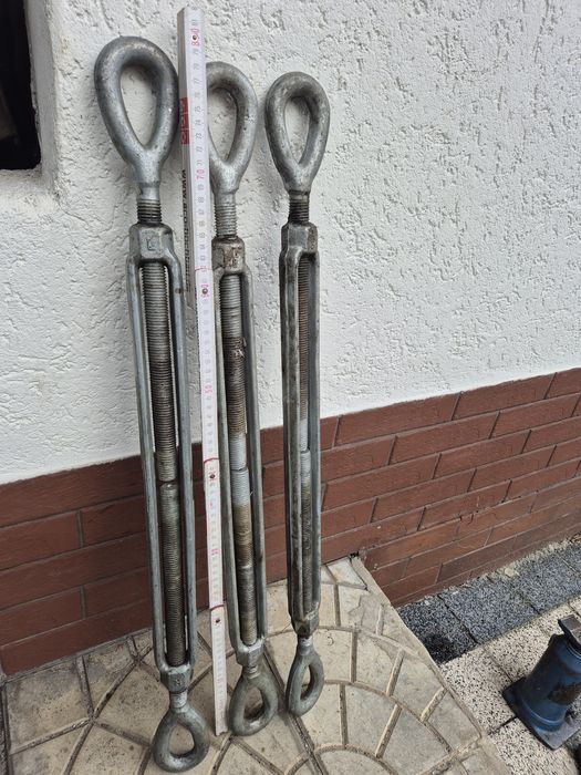 Duża śruba rzymska 80 cm pręt 20 mm oko oko okazja!