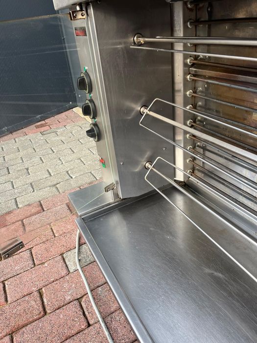 Gril rożen do kurczaka kromet elektryczny