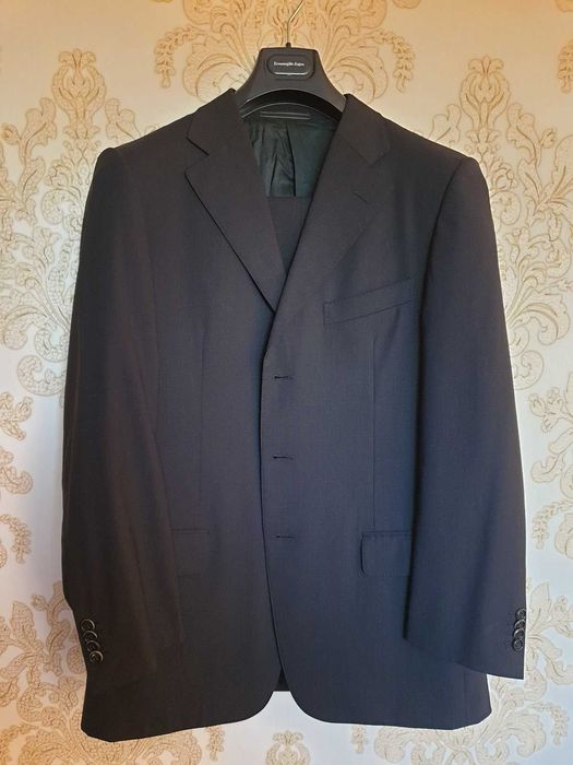Garnitur Ermenegildo Zegna SU MISURA | HIGH PERFORMANCE | czarny