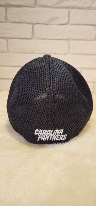 Кепка New Era Black Carolina Panthers Main Neo 39THIRTY Flex Hat