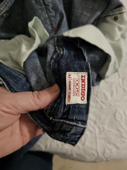 Calças de ganga retas Armani Jeans