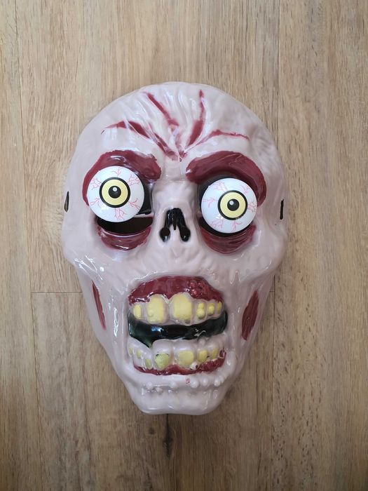 Maska na Halloween maska przebranie strój karnawałowy kościotrup