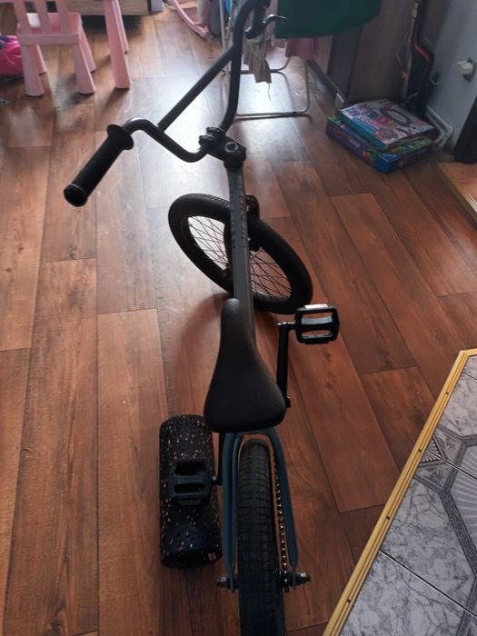 Rower wildman niebieski bmx pisać