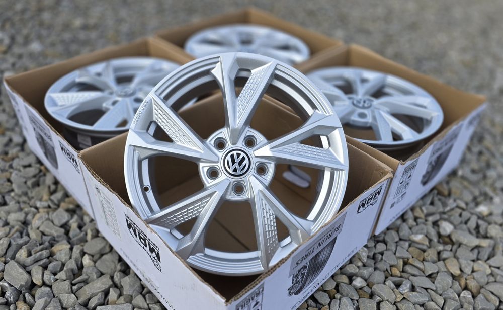 ALUFELGI Audi Volkswagen Skoda Seat 5x112 17 Nowe Niemieckie