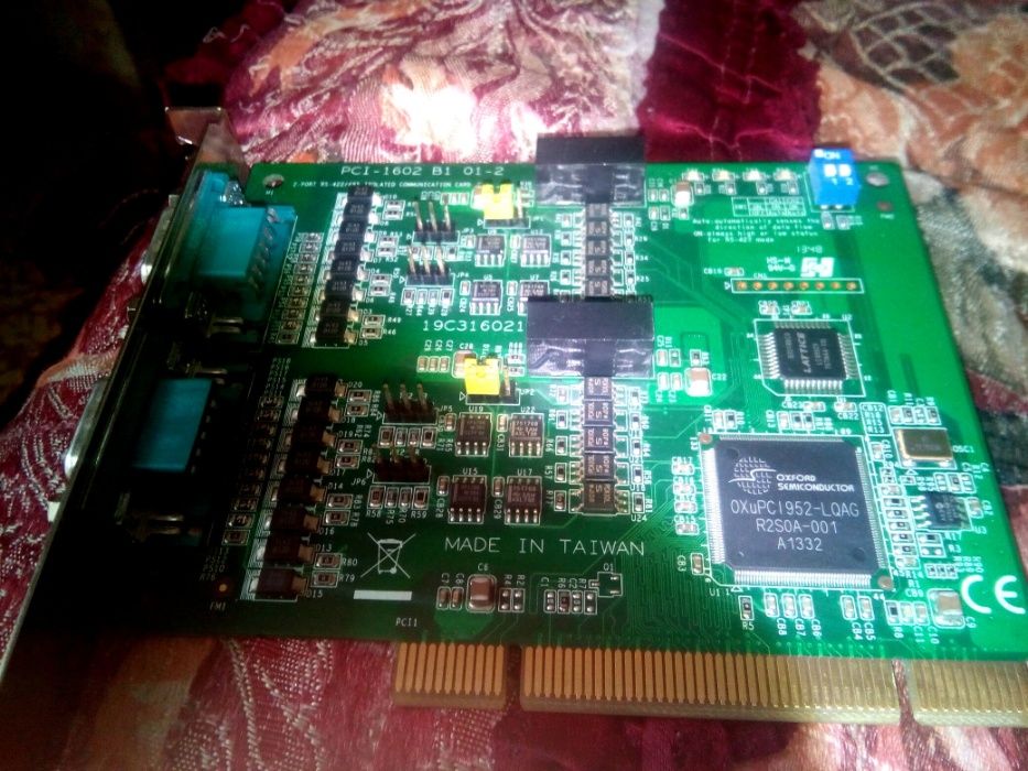 Коммуникационные платы для ПК, плата, PCI-1602, RS-422/485, гальваника