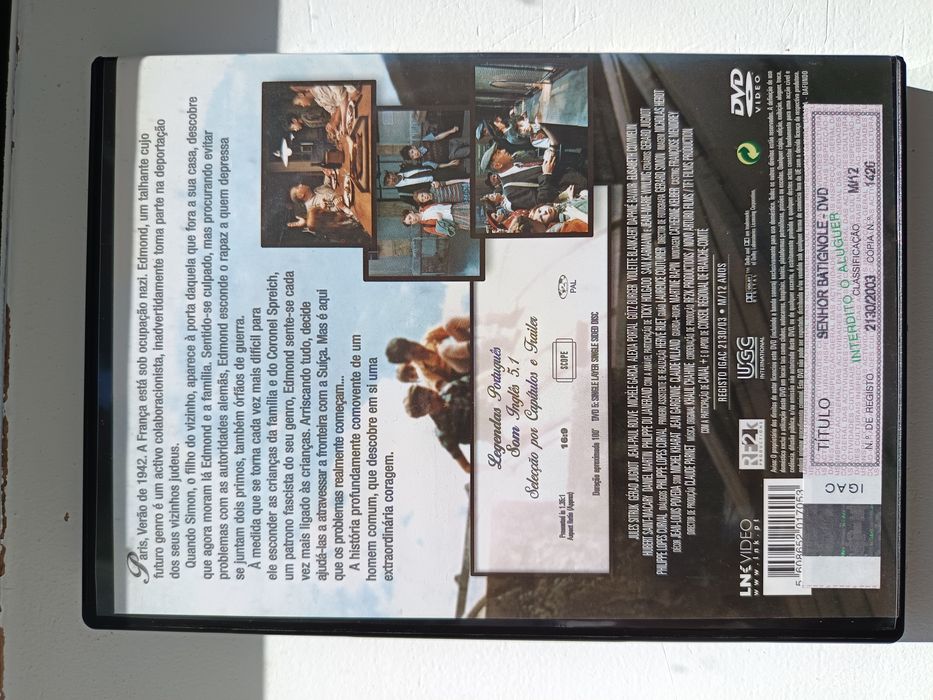 DVD senhor Batignole