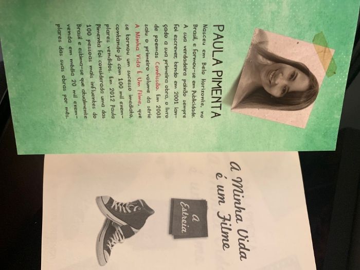 1º volume da Coleção “A minha vida é um Filme” - Imcaulado, nunca lido