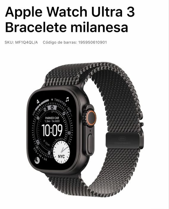 Apple Watch Ultra 3 + AirPods Pro 3 comprados final de dezembro…