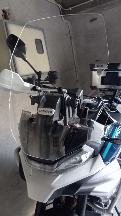 Vidro /viseira mais alta  CF Moto