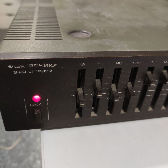 Эквалайзер Электроника Э-20 стерео