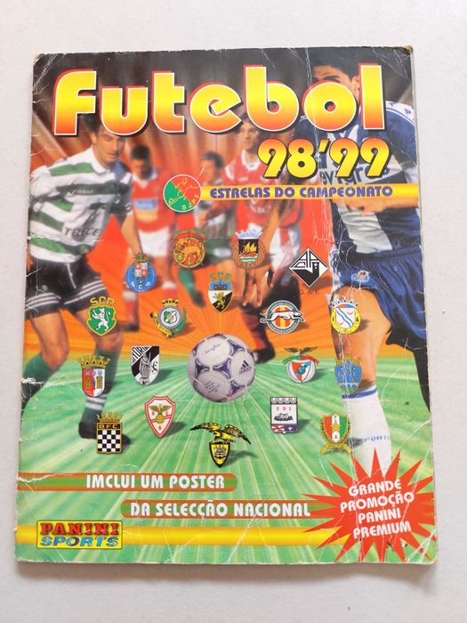 Caderneta de Cromos - Futebol 98/99 (163 Cromos)